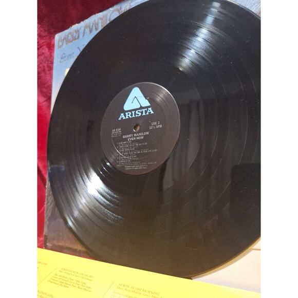 Barry Manilow – Even Now LP (1978 Arista AB 4164, VG+/EX, Shrink, Insert) - Picture 7 of 10